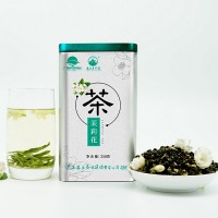 中國(guó)農(nóng)墾茉莉花茶特級(jí)茶葉茶干250g散裝茶葉罐裝茉莉花茶孕婦花茶 茉莉花茶